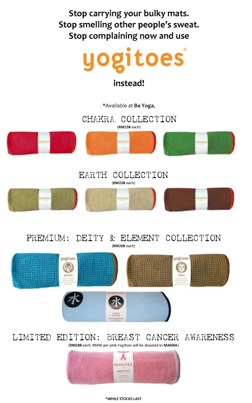 Yogitoes available at BE Yoga!